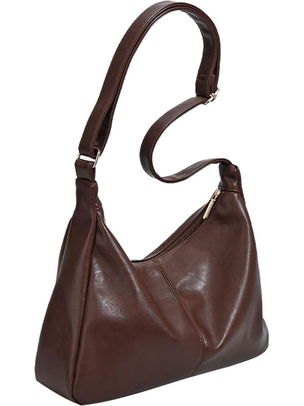 Hobo Bags for Women Crossbody Hobo Purses Soft Vegan Leather Shoulder Bag Leathe